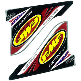 FMF 4-Stroke Silencer Replacement Decals Factory 4.1 USA