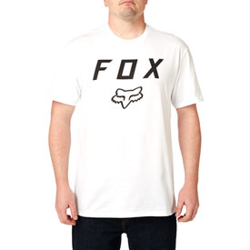 Fox Racing Legacy Moth T-Shirt Small Optic White