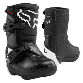 Fox Racing Youth Comp K Boots 2023 Size 11 Black