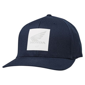 Fox Racing Honda Flexfit Hat Small/Medium Midnight