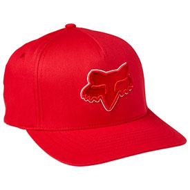 Fox Racing Epicycle Flexfit Hat Small/Medium Red