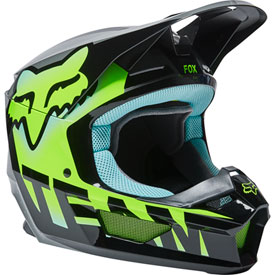 Fox Racing Youth V1 Trice MIPS Helmet Small Teal