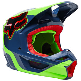 Fox Racing Youth V1 Venz MIPS Helmet Medium Dark Indigo
