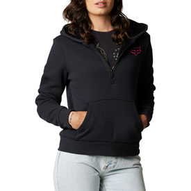 Fox Racing Women's Foxhead Sasquatch Hooded Sweatshirt X-Large Black
