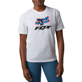 Fox Racing Women's Morphic T-Shirt X-Large White
