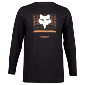 Fox Racing Youth Optical Long Sleeve T-Shirt Large Black