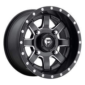 4/156 Fuel Off-Road Maverick Wheel 14x7 4.0 + 3.0 Matte Black/Milled