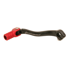 Hammerhead Forged Shift Lever with Knurled Tip Stock Red