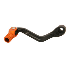 Hammerhead Forged Shift Lever with Knurled Tip Stock Orange