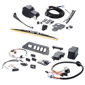 Honda Glass Windshield Wiper Kit With Switch Plate/Volt Meter/Wire Harness