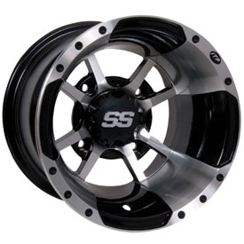 4/110 ITP SS112 Alloy Sport Wheels 9X8 3.0 + 5.0 Machined