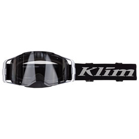 Klim Edge Off-Road Goggle  Focus Metallic Silver Frame/Clear Lens