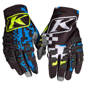 Klim XC Lite Gloves 2022 XXX-Large Digital Chaos Blue