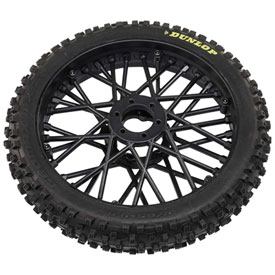 Losi Promoto-MX Dunlop MX53 Front Tire 1:4 Scale Black