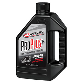 Maxima Pro Plus Full Synthetic Race Grade 4-Stroke Oil 10W-40 1 Liter