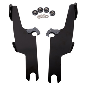 Memphis Shades Trigger-Lock Batwing Fairing Mount Kit - Covered Forks