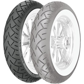 Metzeler ME880 Wide White Sidewall Front Motorcycle Tire