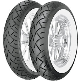 Metzeler ME880 Wide White Sidewall Front Motorcycle Tire