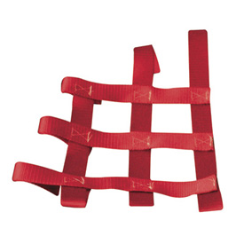 Motorsport Products Aluminum Nerf Bars Replacement Webbing Red