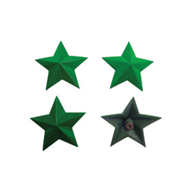 MSA Interchangeable Cap Stars  Green