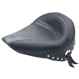 Mustang Solo Motorcycle Seat Studded