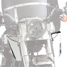 National Cycle Chrome Lowers For Switchblade Windshields