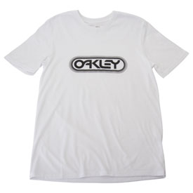 Oakley Retro Plated T-Shirt Medium White