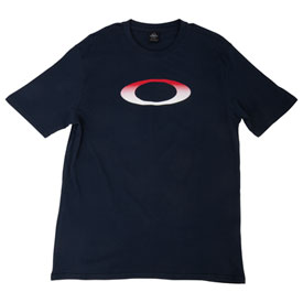 Oakley Ellispe Gradient T-Shirt Medium Fathom/Red