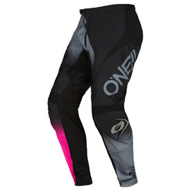 O'Neal Racing Women's Element Pant 2022 Size 5/6 Black/Grey/Pink