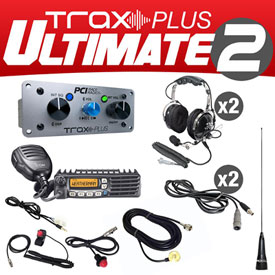 PCI Race Radio Trax Plus Ultimate 2 Seat UTV Package