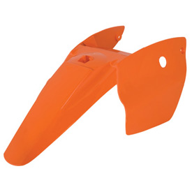 Polisport Rear Fender/Side Panels  KTM Orange