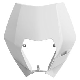 Polisport Headlight Mask  White