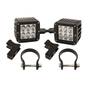 Rigid Industries Dually D2 LED Drive Beam Lights With Horizontal Light Mounts