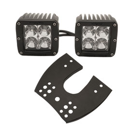Rigid Industries Dually 2x2 LED Lights with ATV Mount