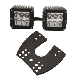 Rigid Industries Dually 2x2 LED Lights with ATV Mount