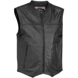 River Road Brute Leather Motorcycle Vest