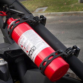 Scosche TerraClamp Heavy-Duty Fire Extinguisher Mount with Kidde 2.5 lb. ABC Fire Extinguisher