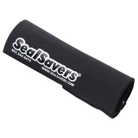 Seal Savers Zip-On Fork Covers 32-35mm Fork Tube, Short Black