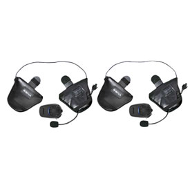 Sena SPH10-FM Bluetooth Headset and Intercom for Half Helmets Dual Pack