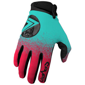 Seven Annex 7  DOT Gloves X-Large Flo Red/Blue