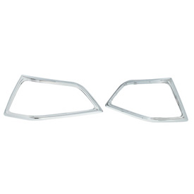 Show Chrome Accessories Trunk Molding Inserts - Trunk Grille