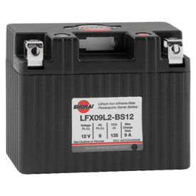 Shorai Lithium-Iron Battery LFX09L2-BS12