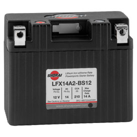 Shorai Lithium-Iron Battery LFX14A2-BS12