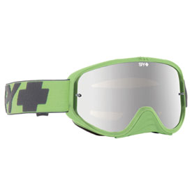 Spy Woot Race Goggle  Washed Out Green Frame/Smoke Silver Mirror Lens