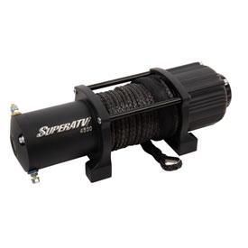 SuperATV Black Ops Winch - 4500 lb. with Synthetic Rope