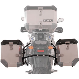 SW-MOTECH TraX Alu-Box Evo With Quick-Lock Sidecarrier Kit