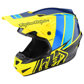 Troy Lee Youth GP Nova Helmet Medium Flo Yellow