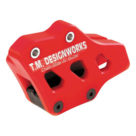 T.M. Designworks Factory Edition 2 Rear Chain Guide  Red