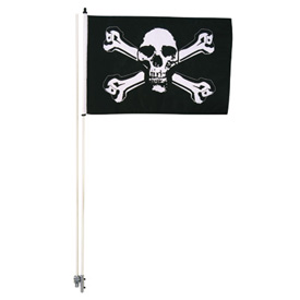 Tusk Skull and Cross Bones Flag