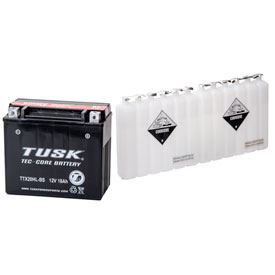 Tusk Tec-Core Battery with Acid TTX20HLBS Maintenance-Free